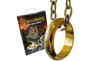 The Noble Collection The Lord of The Rings The One Ring - Costume One Ring on 24in (61cm) Chain - Officially Licensed Film Set Movie Props Jewellery Gifts