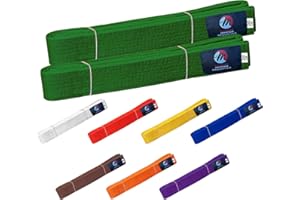 PROSTYLE SPORTS Karate Belt Multiple Colors Martial Arts Taekwondo Sports Belt Judo Karate Belt