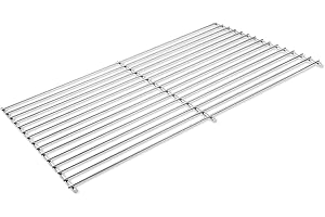 Deos-grill Edelstahl-Grillrost 48x30cm aus Europäischem Edelstahl,Rostfreier Grillrost, Grillrost Rostfrei