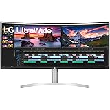 LG UltraWide 38WN95C-W Moniteur ultra large incurvé 38" - Nano IPS résolution UWQHD+ (3840x1600), 1ms GtG 144Hz, HDR 600, DCI