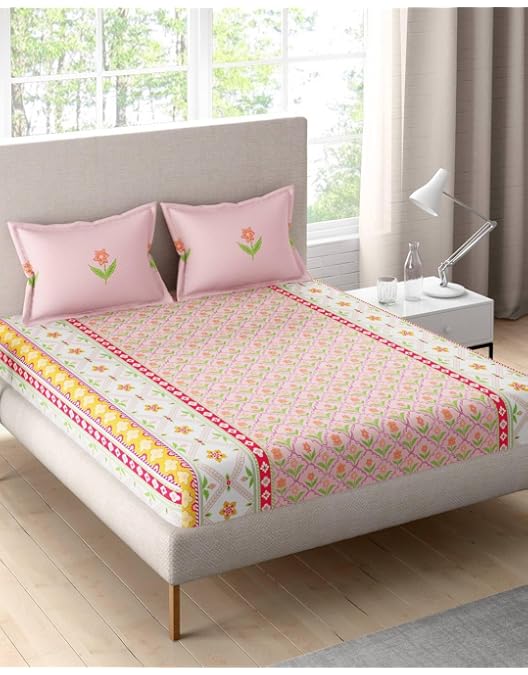 Watch Portico New York Lavender Double Super King Size Bedsheet with 2PC Pillow Cover ﹙274X274CM﹚ on Live Watch Portico New York Lavender Double Super King Size Bedsheet with 2PC Pillow Cover ﹙274X274CM﹚ on Live