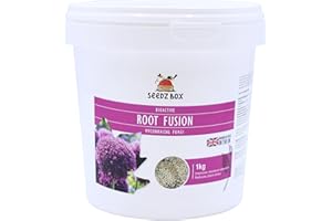 Plant Root Growth Enhancer 1kg – Mycorrhizal Fungi – Boosts Root System – Enriches Soil Health Resilience & Yield – Ideal For Roots of Trees, Flowers, Fruit, Vegetables & Grass Lawns - Seedzbox