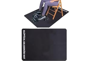 NICENEEDED Tapis Antidérapant pour Appareil d'exercice Ellipse Coussin d'exercice en Silicone pour Ellipse Tapis de Machine Ellipse