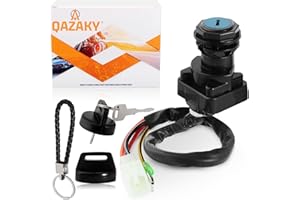 QAZAKY LT80 Ignition Key Switch Compatible with Suzuki Quadsport 50 80 LT80S LT80 LTZ50 LTZ50Z ATV 37110-40B00 LT-80 LT-80S LT-Z50 LT-Z50Z