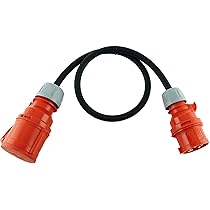 Schwabe Kabeltrommel 40m H07RN-F 5G6 - CEE Stecker 400V/32A IP44