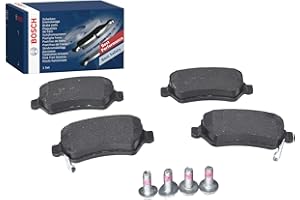 ‎BOSCH AUTOMOTIVE Bosch BP363 - Auto Bremsbeläge hinten - Bosch-Qualität - für leises Bremsen mit wenig Staub - ECE-R90 zertifiziert - kupferfrei - 1 Set mit 4 Bremsbelägen - Mit Zubehör