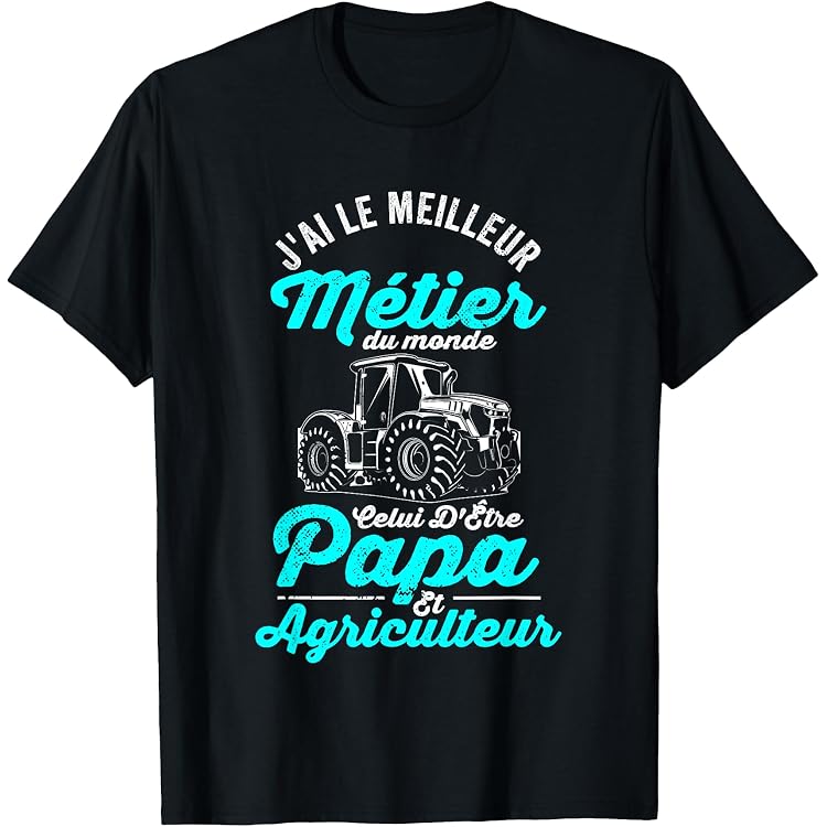 Funny Tractor Gift T-Shirt For Men & Women - Farmer Humor, Made In USA, Gildan Cotton (Multiple Sizes)