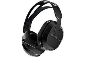 Turtle Beach Stealth 500 Noir Playstation Casque Gaming sans Fil w/ 40hr Batterie et Bluetooth pour PS5, PS4, PC and Mobile