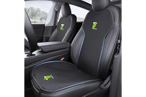 Arcoche Coprisedile Auto per Tesla Model Y 2023+, Set Protezioni per Seggiolino Model Y Accessori (Set Completo Anteriore+Posteriore per Model Y 2023 Nero)