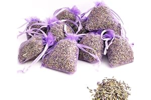 OLILLY Cosecha 2024-12 x Saquitos de Lavanda de Provenza (Púrpura, 12 Saquitos)