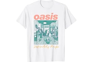 Oasis – Definitely Maybe Pink T-Shirt