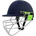 DSC Edge PRO Cricket Helmet for Men & Boys (Adjustable Steel Grill | Head Fit Adjuster |Color: Navy Blue | Light Weight | Size-XS