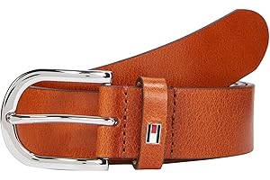 Tommy Hilfiger Cinturón Mujer New Danny Belt Cinturón de piel