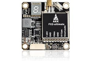 AKK FX2-ultimate US Version 5.8GHz VTX with MMCX Support OSD Configuring via Betaflight Flight Control Board Long Range FPV Transmitter
