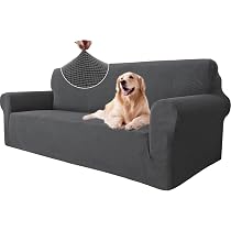 Housse De Canapé 1 Place Ystyle - Protection Anti-Griffures Pour Chats, Bleu Foncé