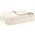 Madison Park Egyptian Cotton Blanket Ivory King