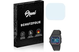 Bruni Screen Protector compatible with Casio W-59-1VQES Protector Film, crystal clear Protective Film (2X)