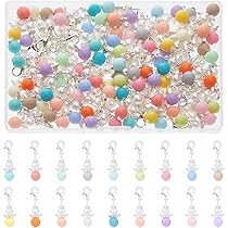 SUPERFINDINGS Lot De 84 Breloques à Clipser En Forme De Cœur