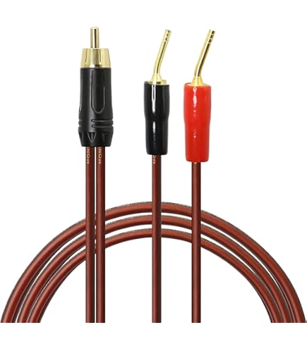 RCA-naar-Luidsprekerkabel