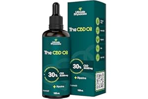 ‎ULTIMATE PHYSIOCARE Ultimate physiocare Cbd öl 30% 100ml 30.000mg cbd tropfen, cannabis, cannabidiol öl, Cannabidiol tropfen, cbd oil, MCT (Kokosnuss) und Piperin..