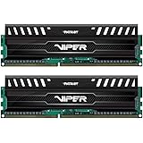 Patriot Memory Viper 3 PV316G160C9K Black Mamba Arbeitsspeicher 16GB (1600MHz, CL9, 2X 8GB) DDR3-RAM Kit