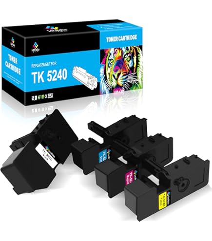 LeciRoba TK-5230 Vervanging voor Kyocera TK5230 TK-5220 TK5220 Tonercartridges voor Kyocera ECOSYS P5021cdn P5021cdw M5521cdn M5521cdw printers (2-Zwart LeciRoba TK-5230 Vervanging voor Kyocera TK5230 TK-5220 TK5220 Tonercartridges voor Kyocera ECOSYS P5021cdn P5021cdw M5521cdn M5521cdw printers (2-Zwart