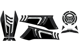 labelbike - 3D Resin Protective Decal Kit for Motorcycles compatible with Honda CBR 650R