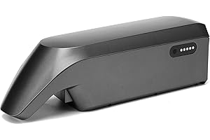 HANERIDE Batería para bicicleta eléctrica Shimano Steps BT-E6010, 36 V, 11,6 Ah, marco de batería