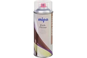 MIPA Etch-Primer Spray 400ml – Gelb-Grün Lasierend Grundierung, für optimalen Haftungsschutz und Korrosionsschutz