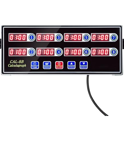 Timer Da Cucina Commerciale 4 Canali - Acciaio Inox, Display LED, Allarme Forte, 220V