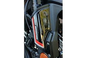 Resin Bike Motorcycle 3D Stickers Compatible with Suzuki V-Strom 1000 2014 2018. Fender Side Plates Protection from Bumps and Scratches. Pair of Resin Stickers - Made in Italy