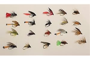 Jackal Outdoors 20 Piece Mixed Wet Trout Flies