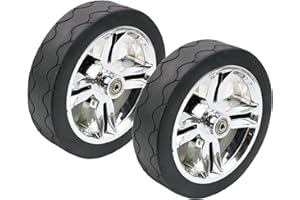 SECURA 2x Rad Ersatzrad 19cm Ø, 5cm breit für Bollerwagen diverser Hersteller