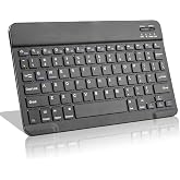 Valkyrie Bluetooth 10 in&ccedil; Ios Windows Android Uyumlu Kablosuz Klavye - T&uuml;rk&ccedil;e - Şarjlı - Sessiz - Multimedia - Ultra İnce Siy