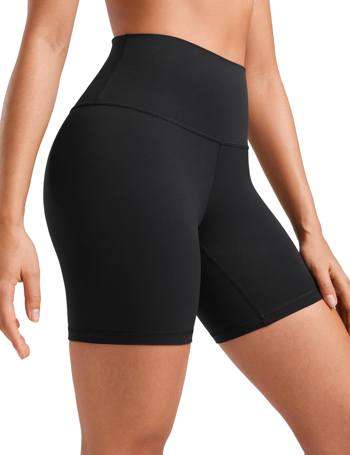 CRZ YOGA Womens Butterluxe Yoga Shorts - 2.5''/4''/6''/8'' High Waisted Workout Gym Leggings Running Spandex Biker Shorts