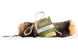 Chewies Kauknochen Hunde-Spielzeug aus Olivenholz für Hunde - 100 % natürliches Hundezubehör risikoarm & langlebig - Größe L: Für Hunde bis 30 kg Körpergewicht