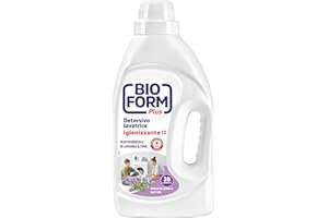 Bioform Plus Detersivo Lavatrice Igienizzante "Olio essenziale Lavanda & Timo", 1625 ml, 1 pezzo