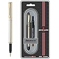 Pierre Cardin Premium Golden Eye Copper Nickel Roller Ball Pen | Elegant Golden Pocket Clip | Ideal for Festive & Corporate Gifting