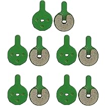 5 Pares De Pastillas De Freno Para Scooter, Ligeras, Silenci