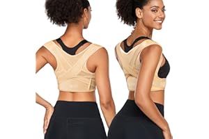 TUT Correttore Posturale Spalle Schiena, Fascia Posturale Spalle Traspirante Regolabile, Supporto per Schiena Dritta e Raddrizza Spalle Fornisce Sollievo dal Dolore a Collo (M)