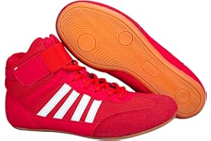 Zeihyeurus Breathable Boxing Shoes,Boxer Boxing Shoes,Wrestling Boxing Shoes,Children'S Boxing Shoes,Extremely Light,Comfortable Lightweight,For Boxing,Wrestling,Weightlifting,Martial Arts,Deadlift