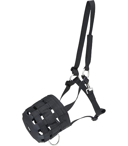 Museau De Pâturage Formay – Pour Chevaux – Couleur Noire – Neuf