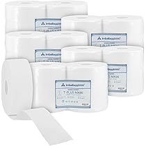 Rotoli Asciugamani Di Carta 2 Veli - Confezione Da 12 | 2640 Strappi Totali, EcoLabel | Per Casa E Ufficio