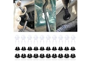 deemars 30PCS Soporte de Caña de Hélice para Capó, Soporte de Capó Prop Rod Holder Compatible con 91503-SS0-003, Accesorios para el Capó del Coche Grommet Clips Fit para Honda Accord, Odyssey, Prelude