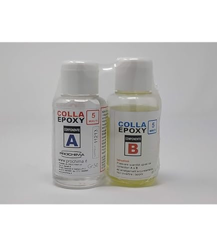 Adesivo Epossidico Bicomponente 2K Colla Ceramica Vetro Metallo - Foto 12