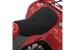 HIMAL HIMAL ATV Seat Cover Waterproof 420D Polyester Oxford, Compatible with Most ATV for Sportsman, Rancher, Foreman, Scrambler, Black