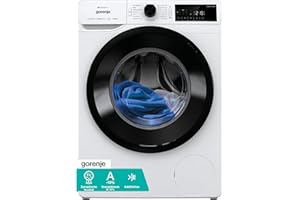 Gorenje WPAM84A1T Waschmachine mit Dampffunktion/ConnectLife / 8Kg / 1400 U/min / 15 Programme/Totaler AquaStop/Wave Active Trommel/ExtraHygiene/PowerWash/Schnell Waschgang/EEK: A-10%