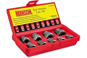 IRWIN Zestaw do wyciągania śrub, ułamkowy, 9-częściowy (54009)