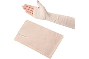 IME Schlauchbandage, Schlauchbandage, 4 Stück, Handgelenk, Daumen, Spica, Stockinette, Handsocken für Schiene, elastische Armgussabdeckung, Gaze-Ärmel, Handgelenkbandage, Liner