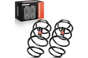 Frankberg 2x Ressorts de suspension Avant Compatibles avec Octavia II 2004-2013 Golf V 2003-2008 Golf VI 2008-2013 E-O-S 2006-2008 Golf Plus 2006-2016 Remplacer# 1K0411105BC